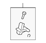 720570E010C0 - Body: Lock Lever for Toyota: Highlander, Sequoia, Tundra Image