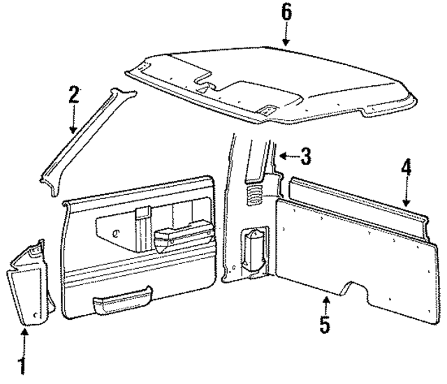 MB524169 - Body: Kick Panel for Mopar Image