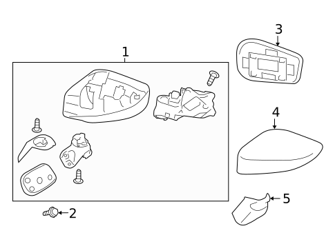 Outside Mirrors for 2020 Toyota 86 #0