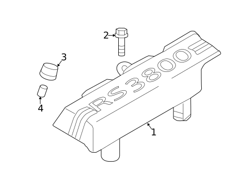 Engine Appearance Cover for 2010 Hyundai Genesis Coupe #0