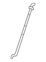 5344042020 - Body: Support Rod for Toyota: RAV4 Image