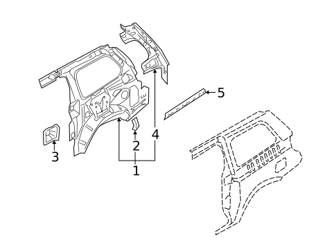Inner Structure for 2007 Nissan Quest #0