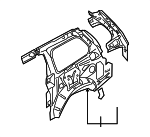76650ZF730 - Body: Inner Panel for Nissan Image