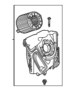 8W0133837B - Engine: Air Cleaner Assembly for Audi: S4, S5, S5 Sportback Image