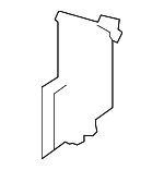 41007469620 - Body: Reinforced Plate for BMW: 530e, 530e xDrive, 530i, 530i xDrive, 540d xDrive, 540i, 540i xDrive, 840i, 840i Gran Coupe, 840i xDrive, 840i xDrive Gran Coupe, M5, M550i xDrive, M8, M8 Gran Coupe, M850i xDrive, M850i xDrive Gran Coupe Image