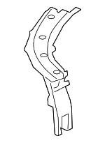 41007446654 - Body: Front Support for BMW: 530e, 530e xDrive, 530i, 530i xDrive, 540d xDrive, 540i, 540i xDrive, 840i, 840i Gran Coupe, 840i xDrive, 840i xDrive Gran Coupe, M5, M550i xDrive, M8, M8 Gran Coupe, M850i xDrive, M850i xDrive Gran Coupe Image