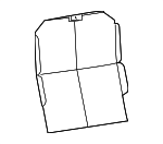 8890414550 - Body: Seat Back Panel for Isuzu Image