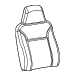 8890432200 - : Seat Back Cover for Isuzu Image