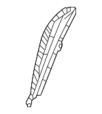 5215246010 - Body: Extension Insert for Lexus: RZ300e, RZ450e Image