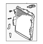 1655070110 - : Auxiliary Radiator for Lexus: GX550 Image
