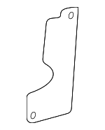 1668170010 - Cooling System: Radiator Assembly Plate for Lexus Image