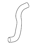 1628370081 - Belts &amp; Cooling: Radiator Coolant Hose for Lexus Image