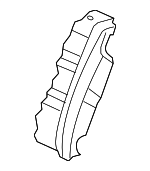 8E0885775 - Body: Seat Back Pad for Audi: A4, A4 Quattro, S4 Image