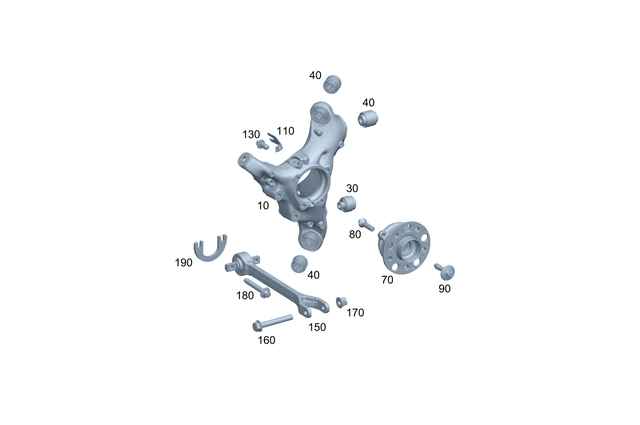 2063523801 - : Control Arm Bushing for Mercedes-Benz Image