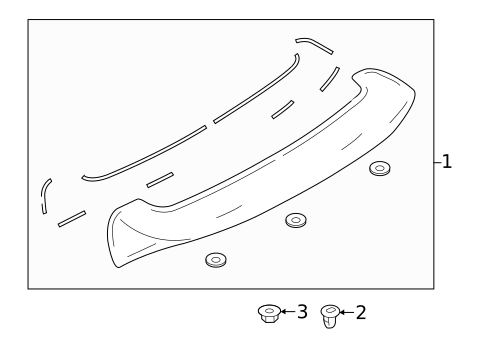 Spoiler for 2013 Mazda 2 #0