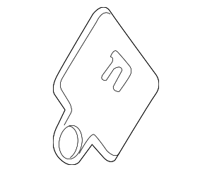 BK3Z9961694AB - Body: Seat Trim Panel for Ford Image