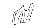 81247TBAA11ZA - Body: Seat Back Recliner Adjustment Mechanism Cover for Honda Image