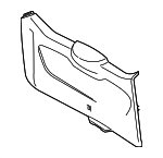 DT1Z1740704AB - : Lower Trim Panel for Ford: Transit Connect Image