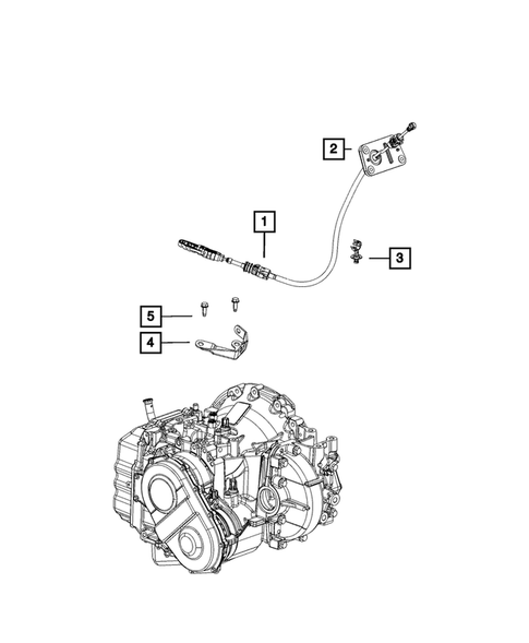 Gearshift Controls and Related Parts for 2017 Ram ProMaster 1500 #1