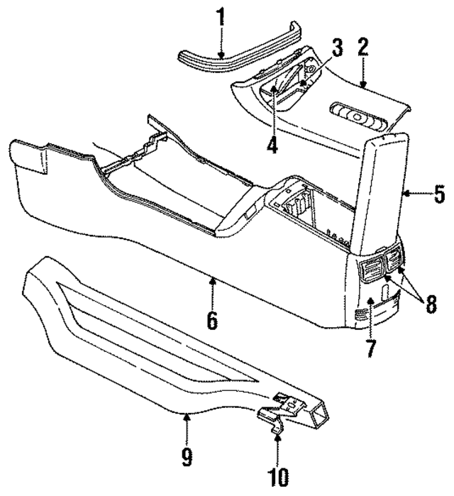 JL29MAZ - Body: Bezel for Mopar Image