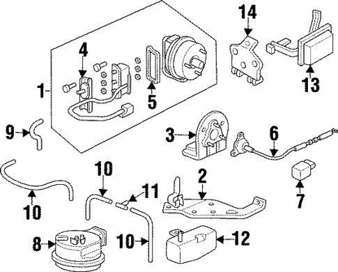 Cruise Control System for 1998 Acura CL #0