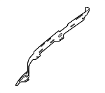 LR131595 - Body: Mount Bracket for Land Rover: Defender 110, Defender 130, Defender 90 Image