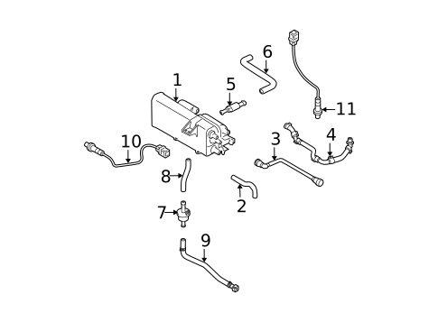 Switches, Solenoids & Actuators for 2009 Kia Spectra5 #0