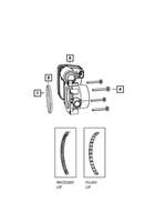 6104012AA - Fuel: Torx Screw, Mounting for Chrysler: Pacifica, Town &amp; Country | Dodge: Grand Caravan, Sprinter 2500, Sprinter 3500 | Jeep: Wrangler Image