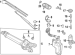 5H1955023D - : Motor &amp; Linkage for Volkswagen: Golf R, GTI Image