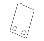 6902A358 - Body: Seat Back Panel for Mitsubishi: Outlander Image