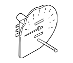 MR532799 - : Speedometer Head for Mitsubishi Image