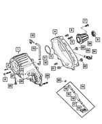 5086332AB - Transfer Case Model 271 [DH1]: Transfer Rear Case for Dodge: Ram 1500, Ram 2500, Ram 3500 | Ram: 2500, 3500 Image