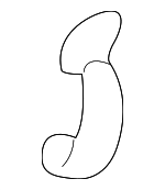 B59313Z27 - Engine: Air Cleaner Assembly Clip for Mazda: Miata, MPV, Protege, Protege5 Image