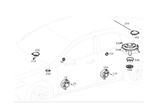 2478201003 - Electrical System: Speaker for Mercedes-Benz Image