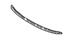51117421023 - Body: Bumper Cover Reinforcement for BMW Image