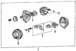 MD611307 - : Rectifier for Mitsubishi Image