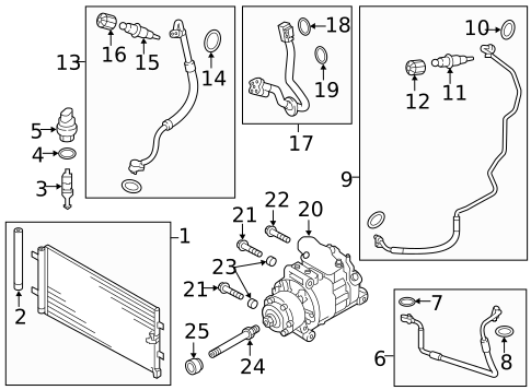 Switches & Sensors for 2013 Audi S6 #0