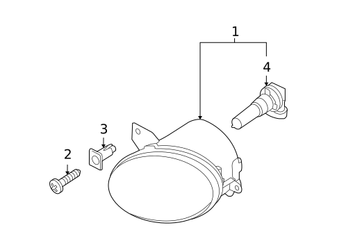 Bulbs - Chassis for 2009 Volkswagen Beetle #2