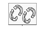 58305J5A05 - : 2019-2024 Genesis G70 - Park Brake Shoes for Genesis: G70 Image