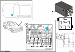 61361388533 - Vehicle Electrical System: Hazard Warning Relay for BMW Image