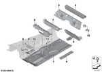 7147427469 - Bodywork: Oval-Head Machine Screw, Self-Locking for BMW Image