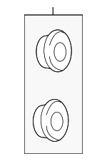 68073626AA - Electrical: Tail Lamp Pad for Mopar Image