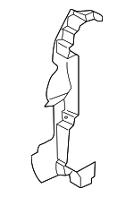 4Z7121284D - : Air Duct for Audi Image
