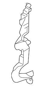 4Z7121283D - : Air Duct for Audi Image
