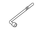 LD4769671 - Body: Lug Wrench for Mazda: 2, 3, 5, 6, CX-3, CX-30, CX-5, CX-50, CX-7, CX-70, CX-9, CX-90, MX-5 Miata Image