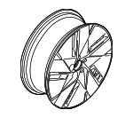 32143630 - : Wheel, Alloy for Volvo: C40 Recharge, EC40 Image