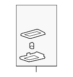 25992402 - Body: Seat Belt Guide for GM Image