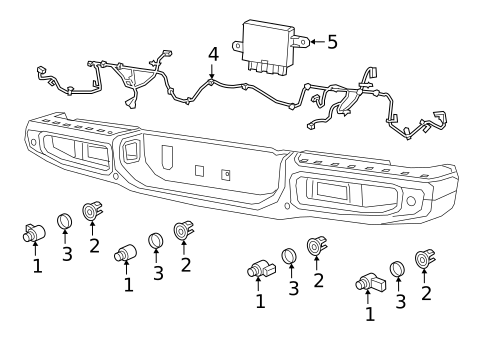 Electrical Components for 2023 Jeep Gladiator #0