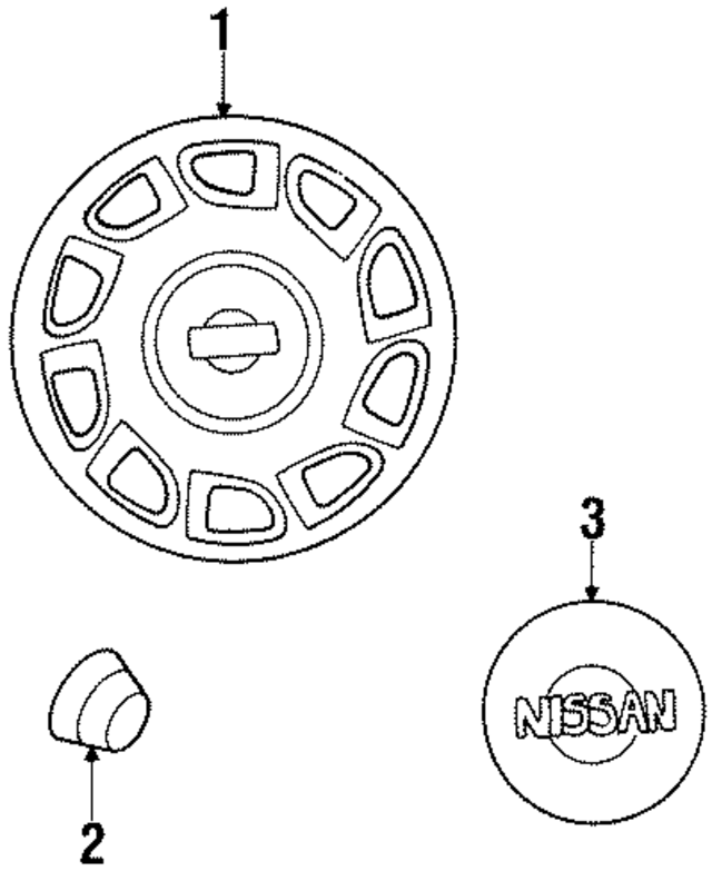 403150L700 - : Wheel Cover for Nissan Image