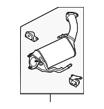 7L8254800BX - : Exhaust Filter for Audi Image
